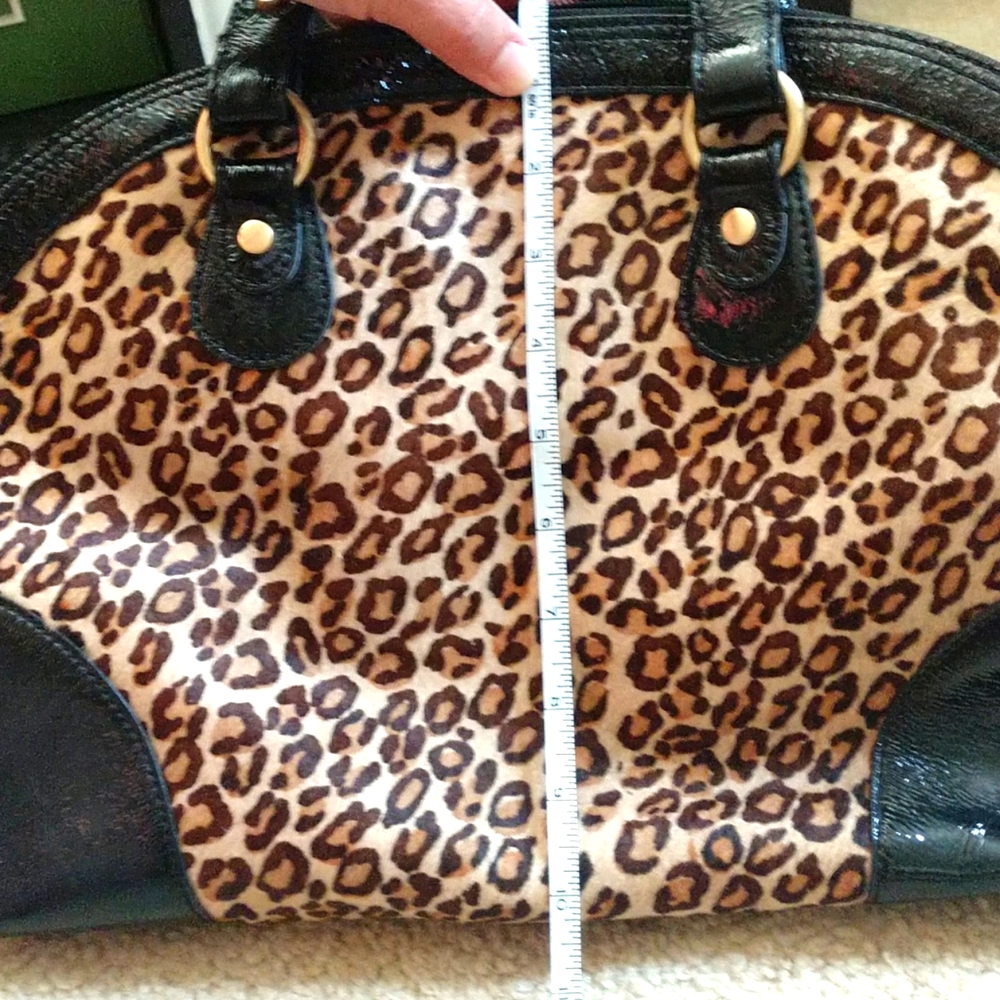 Talbots leopard print patent leather bag - Picture 14 of 14